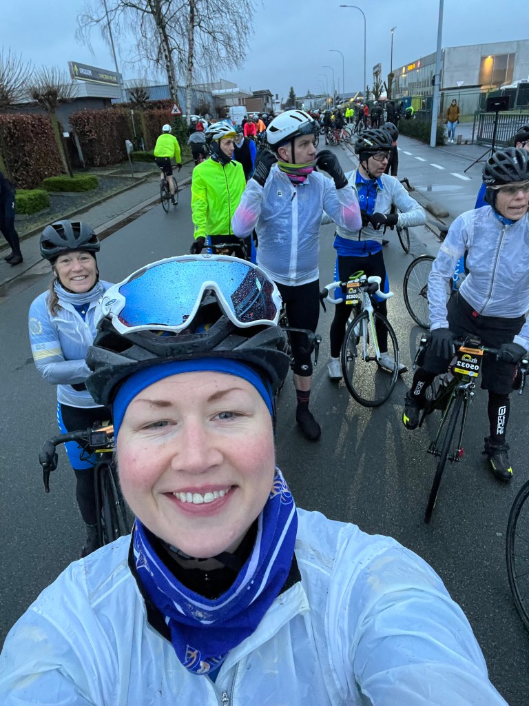 Starten till Ronde van Vlaanderen